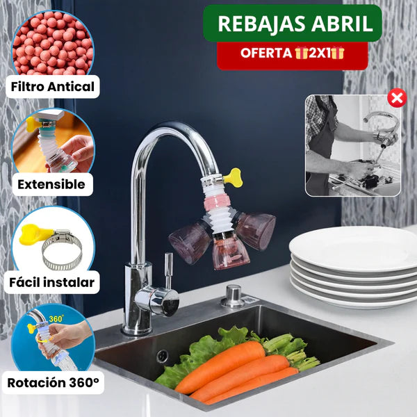 Filtro Extensor Anti-Salpicaduras